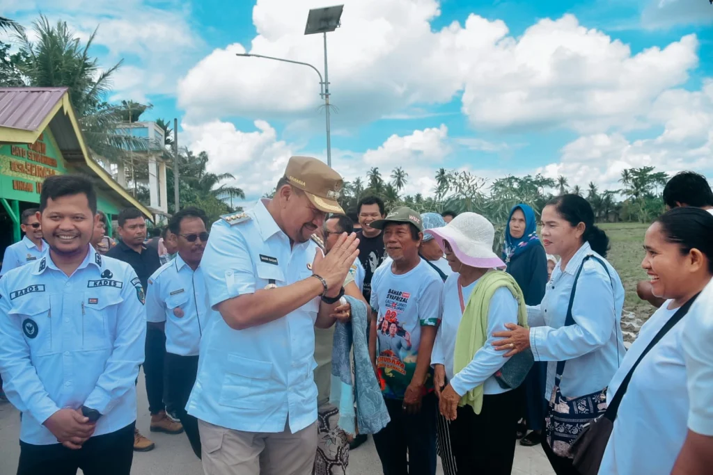 Bupati Batu Bara Tinjau Desa Binaan PT. Inalum