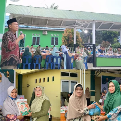 Dharma Wanita Kemenag Batu Bara Salurkan Sembako dalam Festival Ramadhan, Wujudkan Kepedulian Sosial