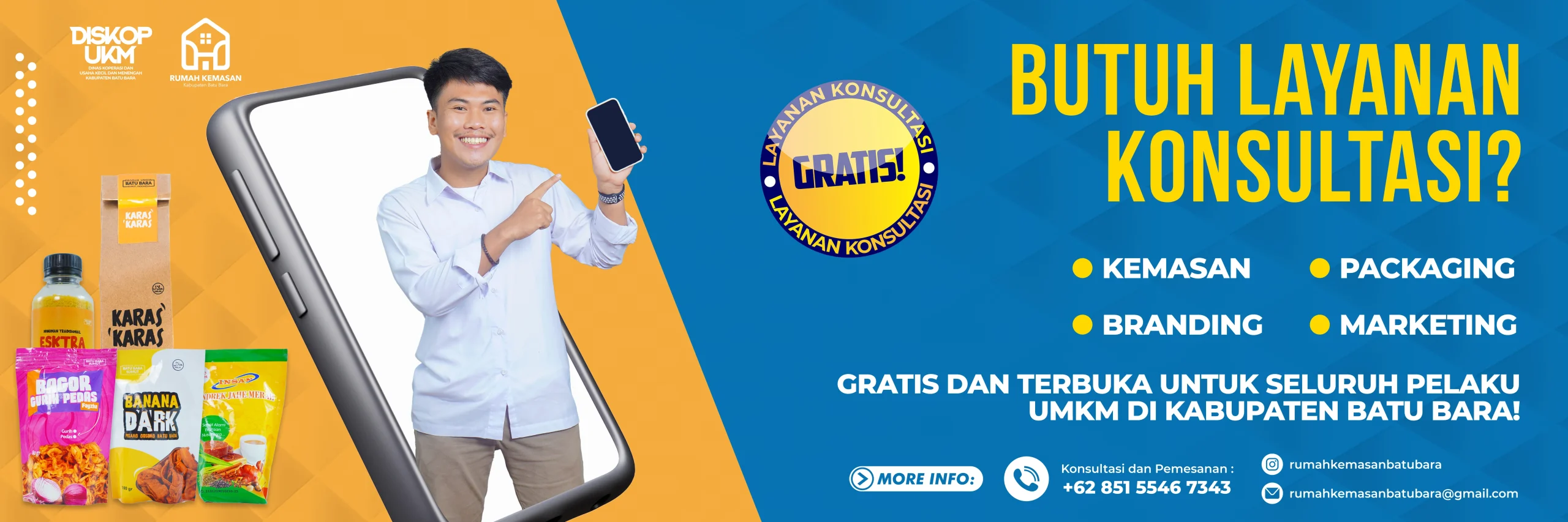 Iklan Konsultasi UMKM Batu Bara | Deklarasi Media
