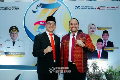 Bupati Batu Bara Hadiri Rapat Paripurna HUT ke-77 Provinsi Sumut