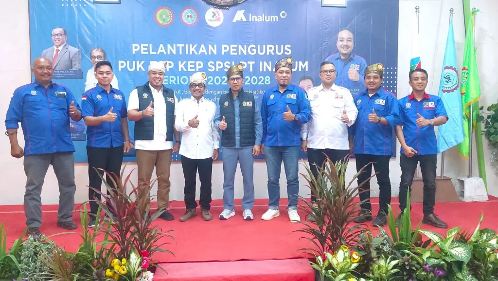 Dukung Kesejahteraan Pekerja, Wakil Bupati Batu Bara Hadiri Pelantikan Serikat Pekerja