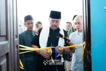 Perkuat Silaturahmi, Bupati Batu Bara Hadiri Halal Bihalal Sekaligus Resmikan IKA PMDU