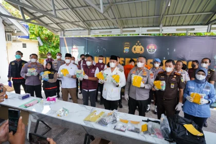 Pemkab dan Polres Batu Bara Musnahkan 10 Kg Sabu, 7 Tersangka Terjerat Hukuman Berat