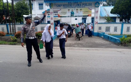 Satlantas Polres Batu Bara Gencar Tertibkan Lalu Lintas di Titik Rawan Pelanggaran