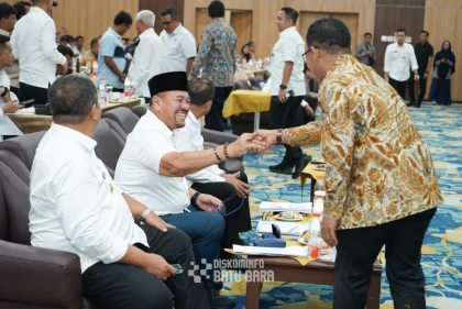 Bupati Batu Bara Hadiri Rakor Infrastruktur Jalan dan Jembatan se-Sumut di Medan