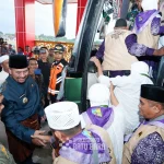 Bupati Batu Bara Lepas 275 Jemaah Calon Haji Kloter 12 Menuju Tanah Suci