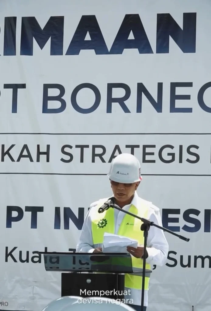 Menuju Swasembada Aluminium, Inalum Terima Alumina Perdana dari PT BAI Sebanyak 21.467 MT